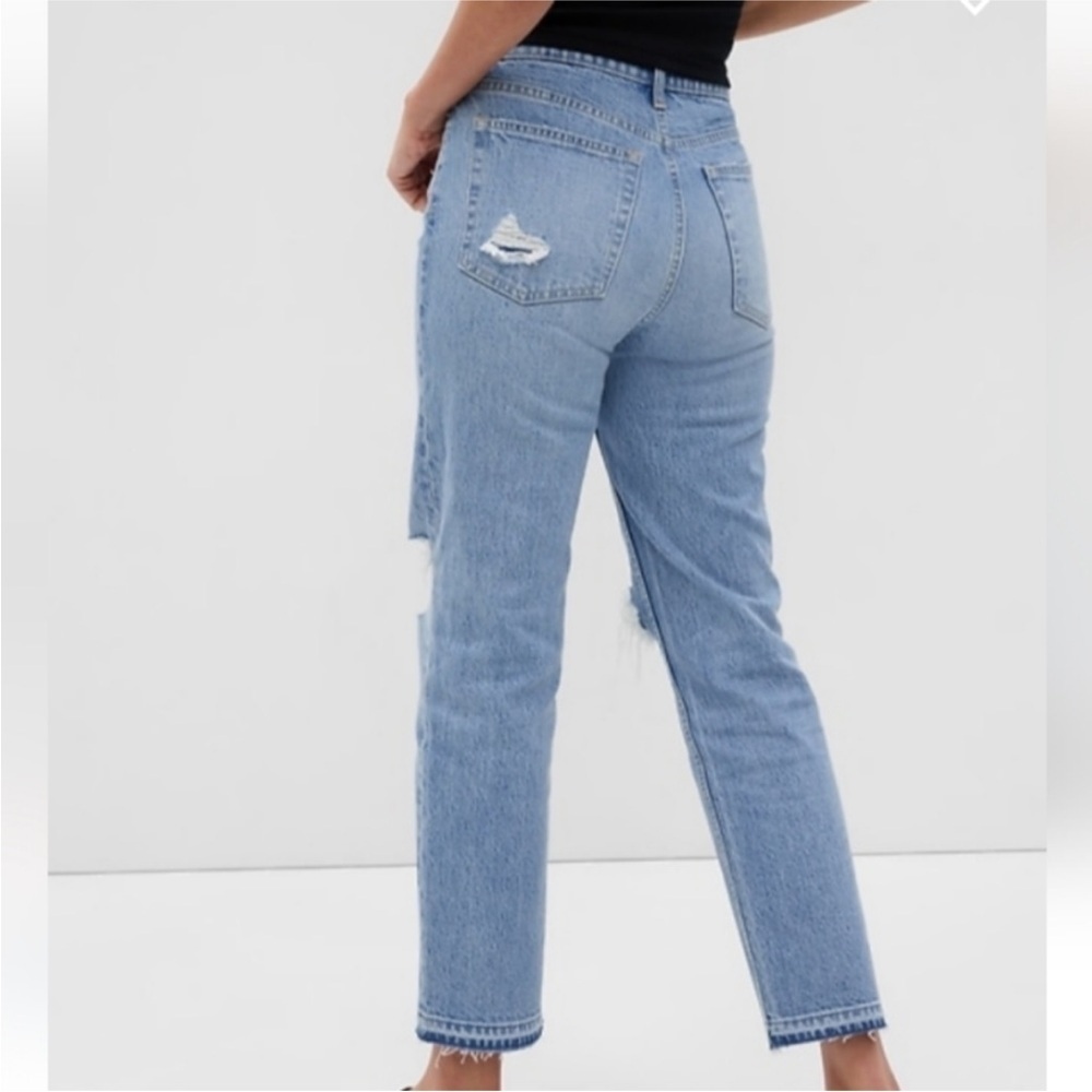 NWT GAP High Rise Cheeky Straight Jeans - Picture 4 of 6